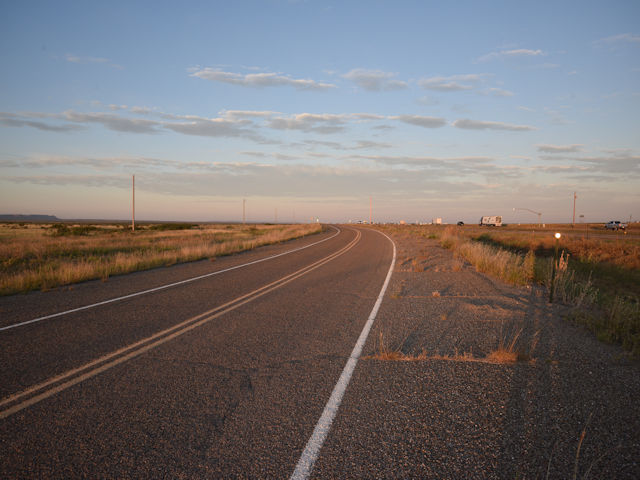 Blacktop Route 66 New Mexico