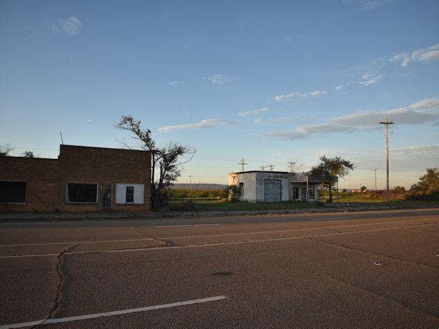 NM Route 66 San Jon Ghost Town