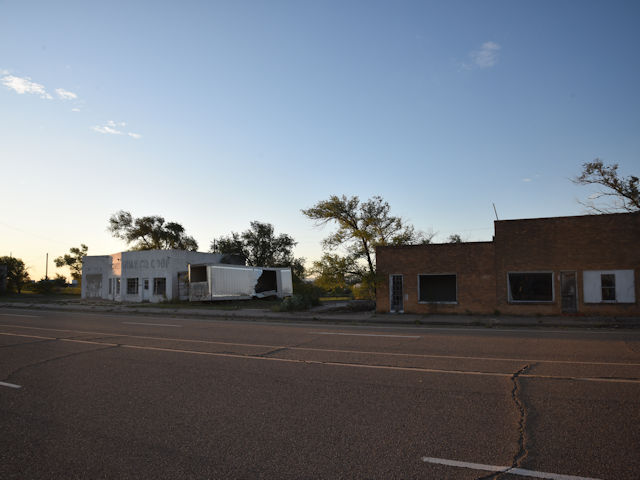 NM Route 66 San Jon Ghost Town