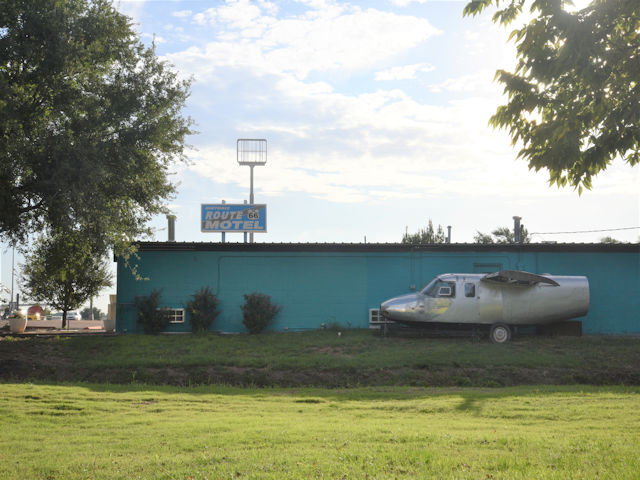 Back of Route 66 Motel, Tucumcari, NM