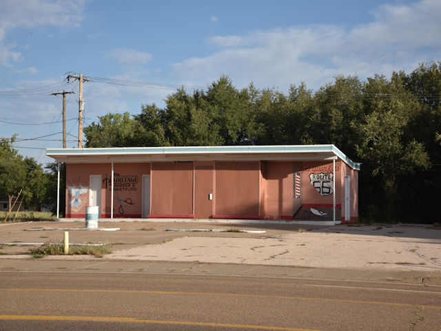 Shops along Route 66, Tucumcari, NM