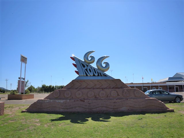 NM Route 66 Monument