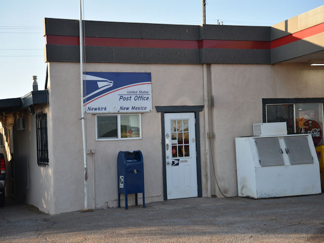 It is also the Newkirk NM post office