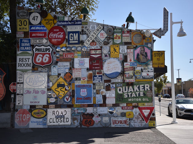 Outside of Route 66 Diner