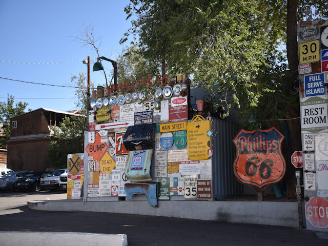 Outside of Route 66 Diner