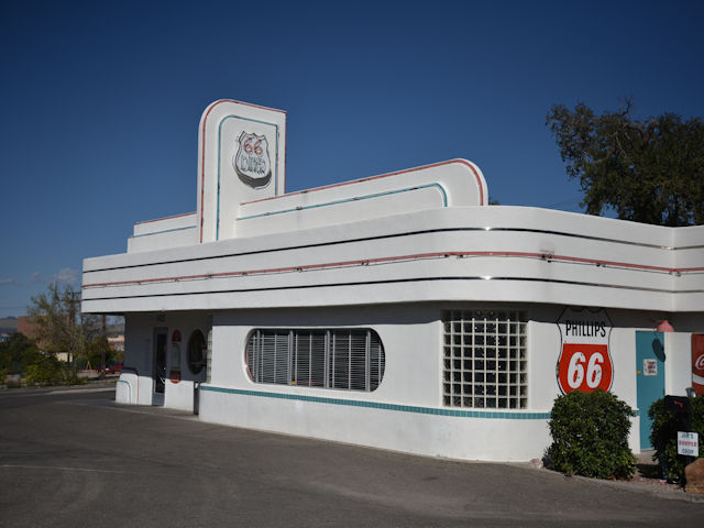 Inside of Route 66 Diner