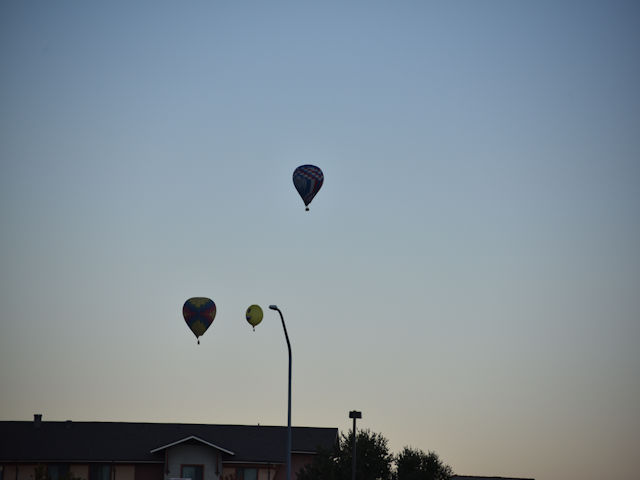 Balloons over Albuquerque NM