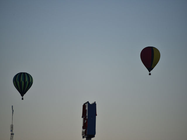 Balloons over Albuquerque NM