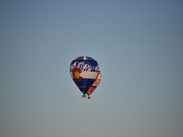 Balloons over Albuquerque NM