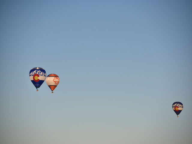 Balloons over Albuquerque NM