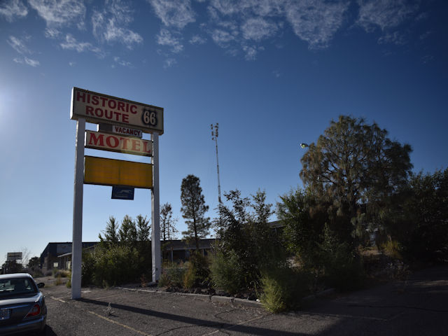 Closed Route 66 Motel in Grants, NM