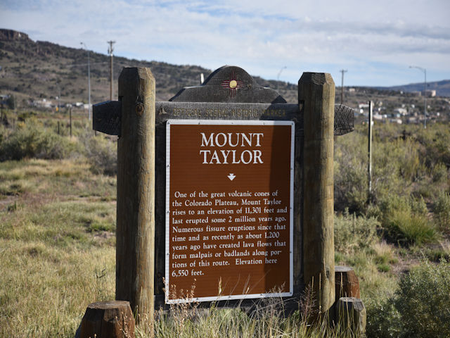 Mount Taylor Near Grants, NM