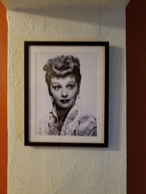 We had the Lucille Ball Room