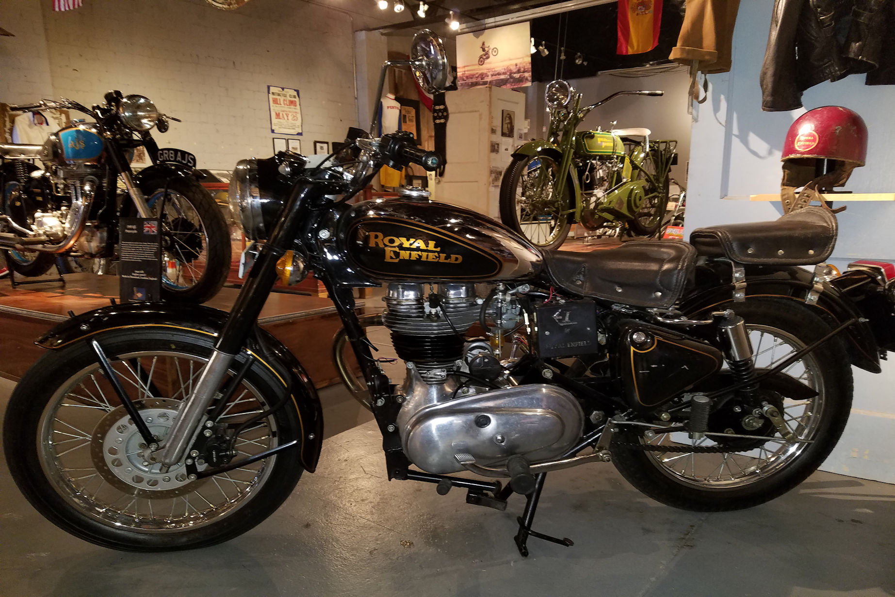 Motorcycles from the museum