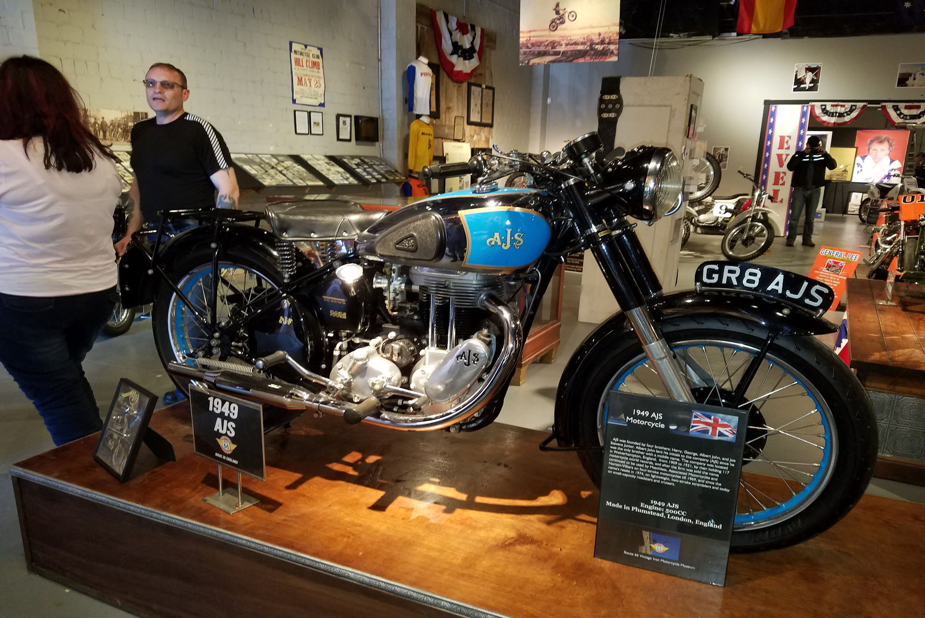 Motorcycles from the museum