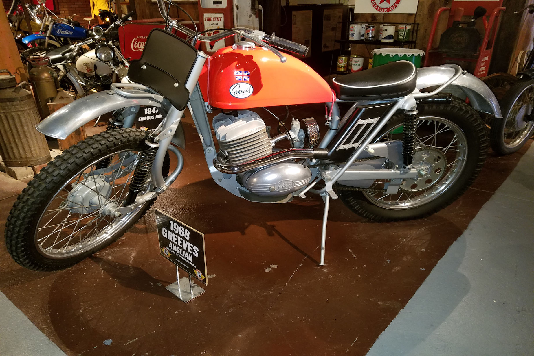 Motorcycles from the museum