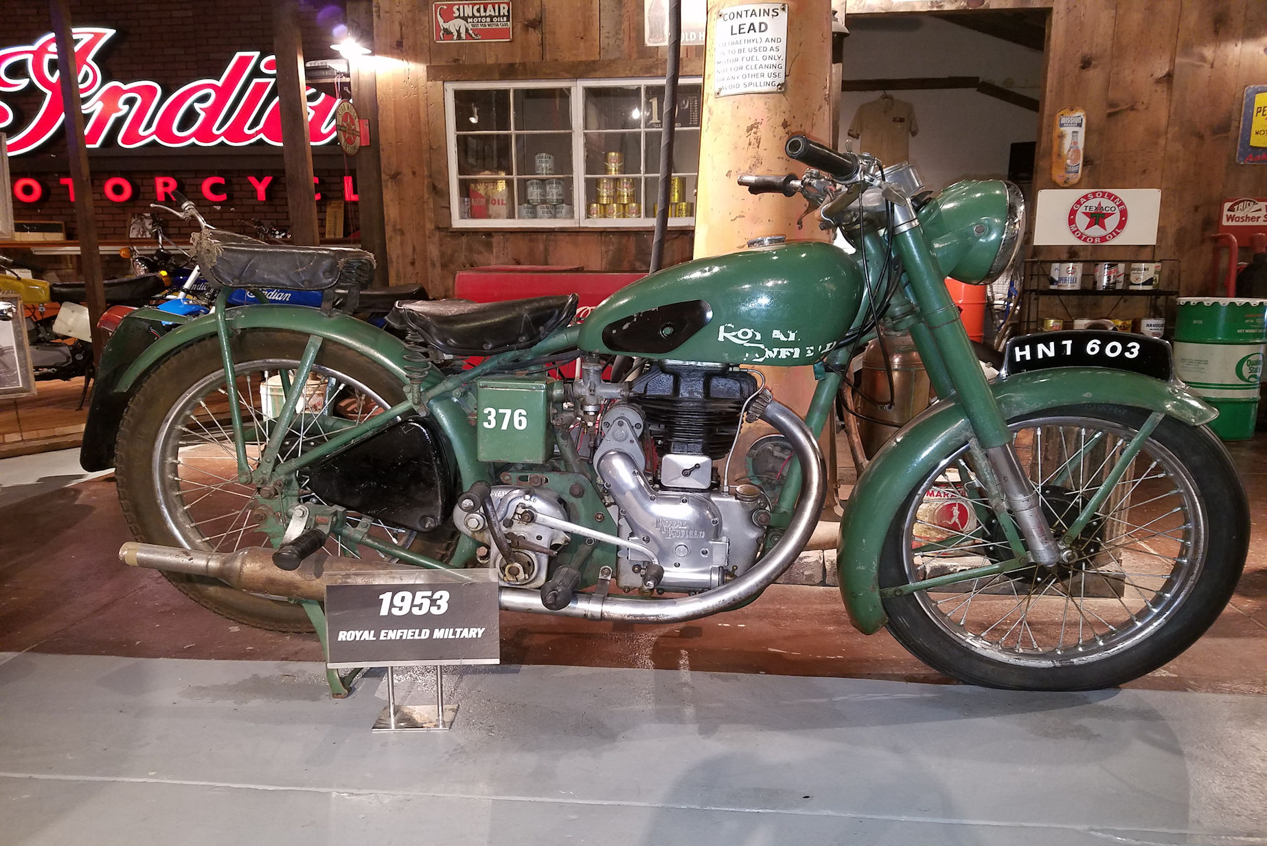 Motorcycles from the museum