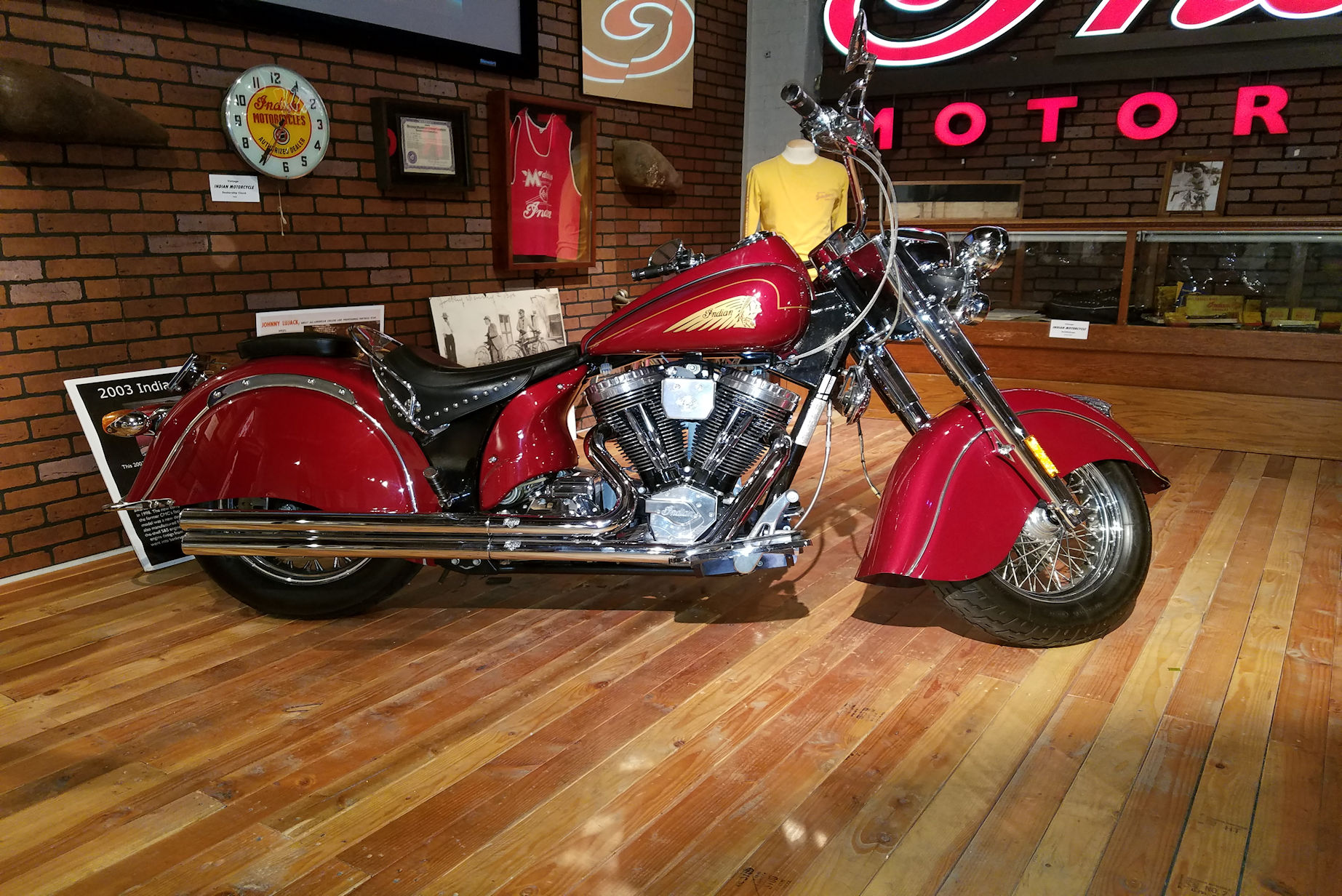 Motorcycles from the museum