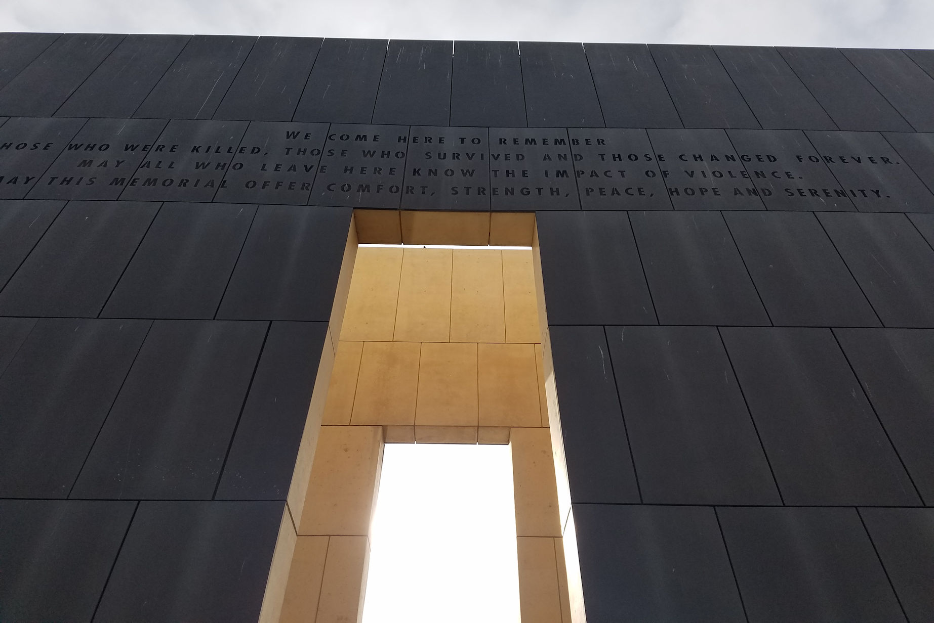 OKC Memorial Entrance