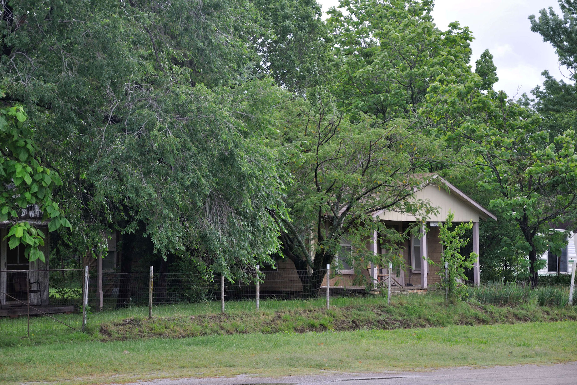 Ghost town Shamrock, OK