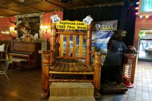 Inside the Big Texan Steakhouse, Amarillo TX