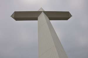 Church cross near Conway TX