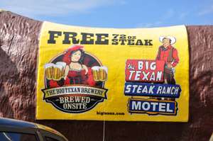 Big Texan, Amarillo TX