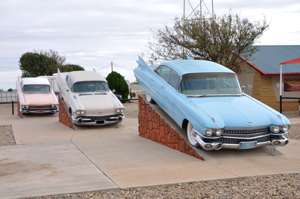 Cadillac display, Amarillo TX