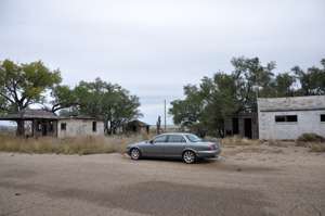 Ghost town of Glenrio TX